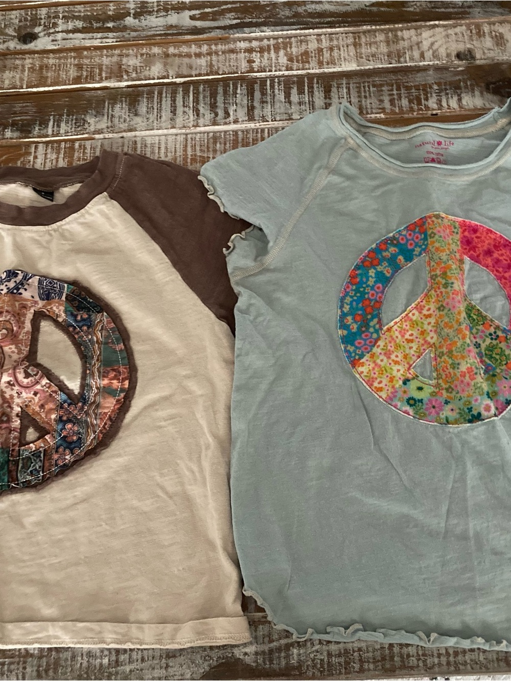 Women’s Peace Sign Tee shirt bundle